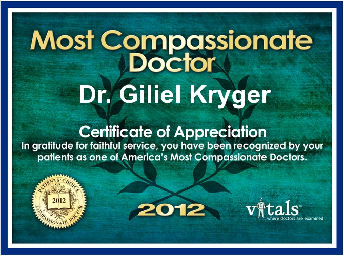 Most Compassionate Doctor 2012